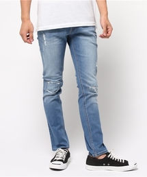 VENCEEXCHANGE | 【BITTER11月号 掲載商品】 リペアーデニムスキニーパンツ     (デニムパンツ)