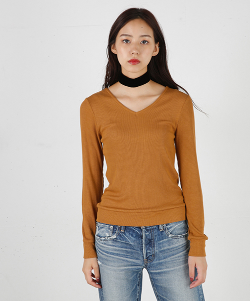 MOUSSY(マウジー)の「2WAY LACE UP TOP J(Tシャツ/カットソー・レディース・ブラック/オフホワイト/キャメル/ワインレッド・FREE)」の1枚目の写真