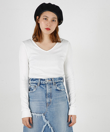 MOUSSY | 2WAY LACE UP TOP J(Tシャツ/カットソー)