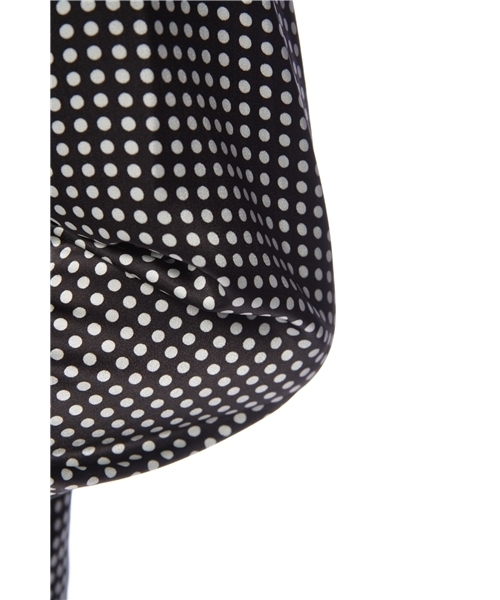 603（ロクマルサン）の「603 ドットアスコットシャツ（シャツ/ブラウス・レディース・ブラック/レッド・42/40）」の4枚目の写真