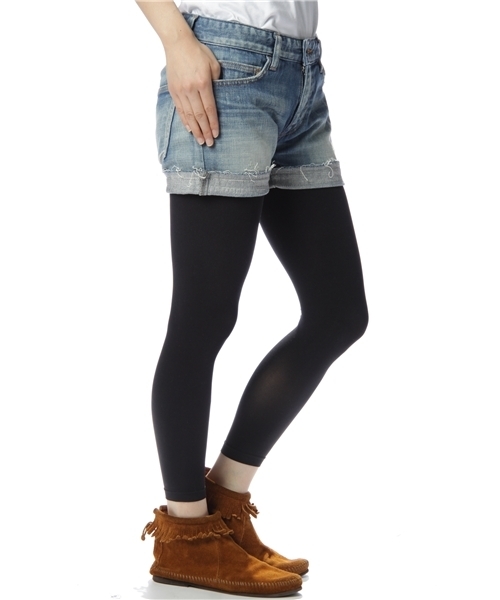 Jewel Changes(ジュエルチェンジズ)の「JC 10FW ボーイフレンド クラッシュ デニム 3L / ショートパンツ(デニムパンツ・レディース・ライトブルー・32/34/36/38)」の2枚目の写真