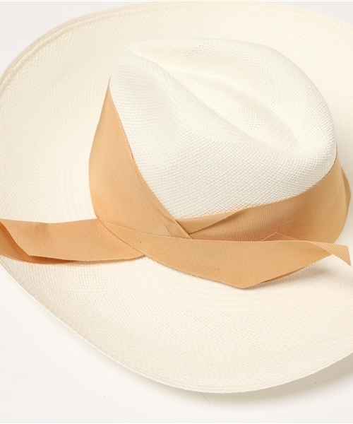 SENSI STUDIO（センシスタジオ）の「SENSI STUDIO　ドラマティック ストローHAT/ハット（ハット・レディース・ホワイト・57）」の5枚目の写真