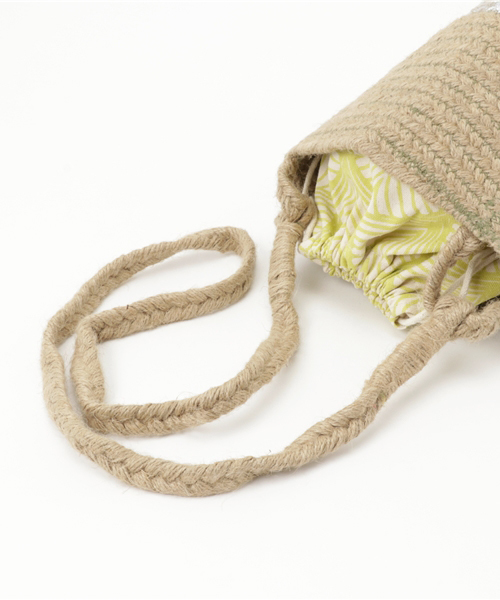 Lilas Campbell(リラキャンベル)の「Lilas Campbell Brade shoulder(ショルダーバッグ・レディース・杢グレー/ベージュ・FREE)」の4枚目の写真