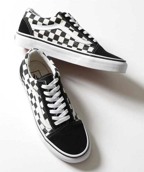 VANS（バンズ）の「＜VANS（バンズ）＞∴OLD SKOOL CHECK オールドスクール スニーカー ◆（スニーカー・レディース・ブラック・5h/6/6h/5）」の4枚目の写真