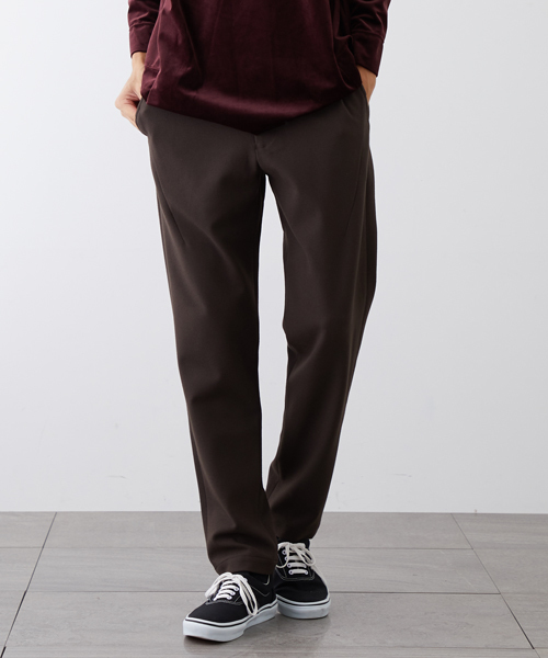 NUMBER (N)INE（ナンバーナイン）の「【NUMBER (N)INE】≪STUDIOUS限定≫別注エアレット2WAYストレッチテーパードイージースラックス（スラックス・メンズ・ブラック/ブラウン/グレー・1/2/3）」の20枚目の写真