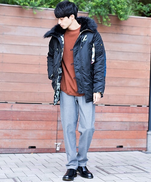 NUMBER (N)INE（ナンバーナイン）の「【NUMBER (N)INE】≪STUDIOUS限定≫別注エアレット2WAYストレッチテーパードイージースラックス（スラックス・メンズ・ブラック/ブラウン/グレー・1/2/3）」の18枚目の写真