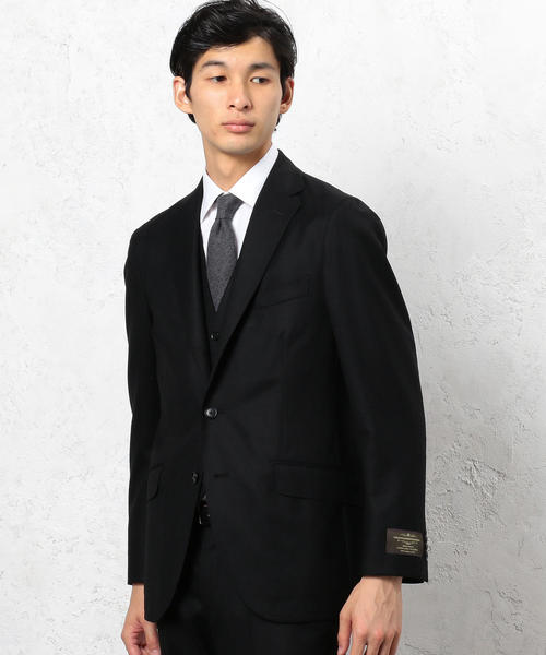 green label relaxing（グリーンレーベルリラクシング）の「[ヴィターレ バルベリス カノニコ] CANONICO  SOLID RGD NT SLP- ジャケット（スーツジャケット・メンズ・ブラック/グレー/ダークブラウン/ネイビー・46/48/50/44/42/52）」の2枚目の写真