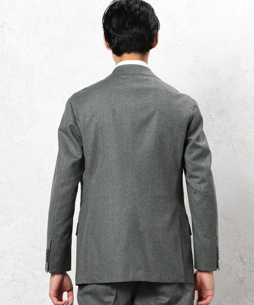 green label relaxing（グリーンレーベルリラクシング）の「[ヴィターレ バルベリス カノニコ] CANONICO  SOLID RGD NT SLP- ジャケット（スーツジャケット・メンズ・ブラック/グレー/ダークブラウン/ネイビー・46/48/50/44/42/52）」の13枚目の写真