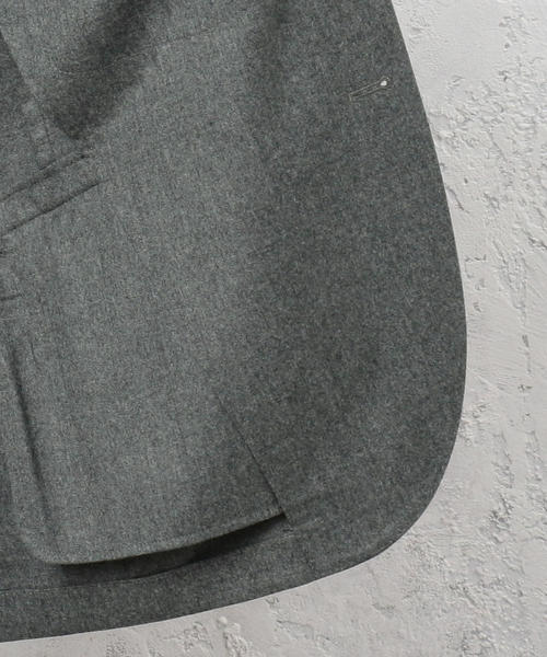 green label relaxing（グリーンレーベルリラクシング）の「[ヴィターレ バルベリス カノニコ] CANONICO  SOLID RGD NT SLP- ジャケット（スーツジャケット・メンズ・ブラック/グレー/ダークブラウン/ネイビー・46/48/50/44/42/52）」の5枚目の写真