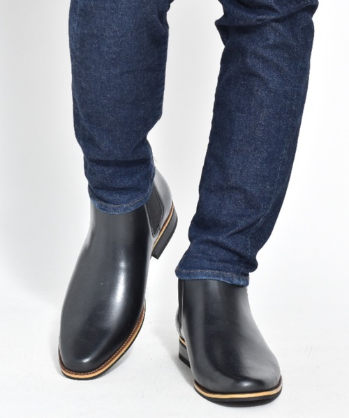 SVEC（シュベック）の「サイドゴア チェルシーブーツ（ブーツ・メンズ・ブラウン系その他/ブラック系その他/ブルー系その他/ブラック/ブラウン・44/40/42/39）」の8枚目の写真