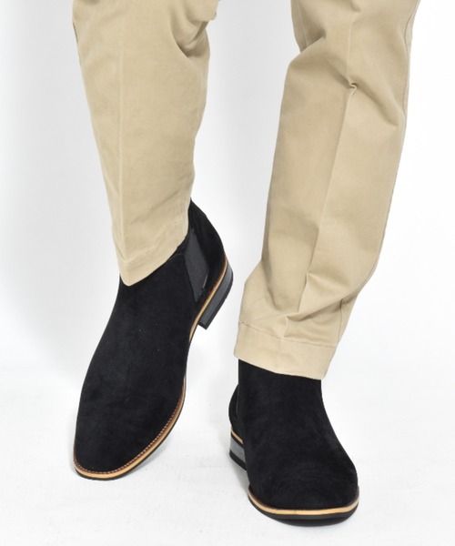 SVEC（シュベック）の「サイドゴア チェルシーブーツ（ブーツ・メンズ・ブラウン系その他/ブラック系その他/ブルー系その他/ブラック/ブラウン・44/40/42/39）」の7枚目の写真