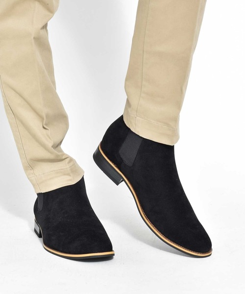 SVEC（シュベック）の「サイドゴア チェルシーブーツ（ブーツ・メンズ・ブラウン系その他/ブラック系その他/ブルー系その他/ブラック/ブラウン・44/40/42/39）」の13枚目の写真