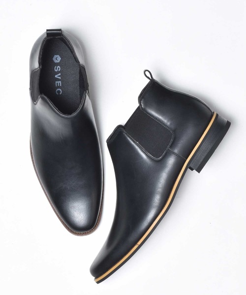 SVEC（シュベック）の「サイドゴア チェルシーブーツ（ブーツ・メンズ・ブラウン系その他/ブラック系その他/ブルー系その他/ブラック/ブラウン・44/40/42/39）」の11枚目の写真