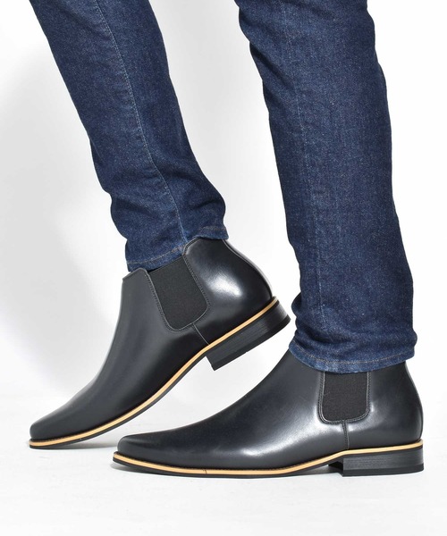 SVEC（シュベック）の「サイドゴア チェルシーブーツ（ブーツ・メンズ・ブラウン系その他/ブラック系その他/ブルー系その他/ブラック/ブラウン・44/40/42/39）」の9枚目の写真