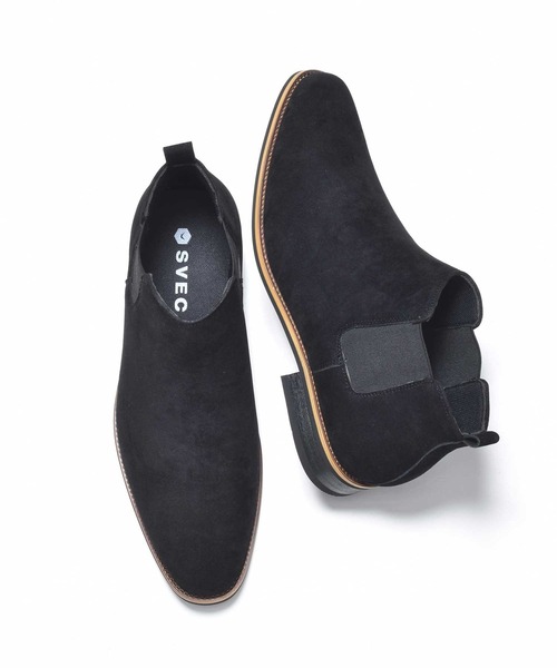 SVEC（シュベック）の「サイドゴア チェルシーブーツ（ブーツ・メンズ・ブラウン系その他/ブラック系その他/ブルー系その他/ブラック/ブラウン・44/40/42/39）」の15枚目の写真