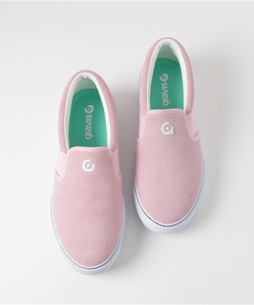 gravis グラビス CLAYMORE SUEDE 10301 PINK/WHITE（スニーカー 