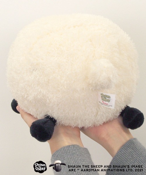 ひつじのショーン（ヒツジノショーン）の「ひつじのショーン ぬいぐるみ/シャーリー スタンディング 35cm（おもちゃ・レディース・ホワイト×ブラック・ONE SIZE）」の4枚目の写真