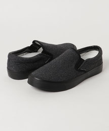 ツイードスリッポンスニーカー