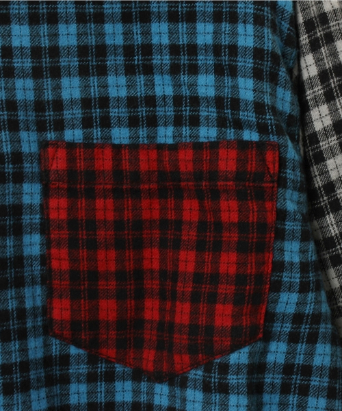 SHIPS KIDS（シップスキッズ）の「SHIPS KIDS:フランネルチェック クレイジー フード ロングスリーブ(junior)（シャツ/ブラウス・キッズ・その他・M size/S size）」の6枚目の写真