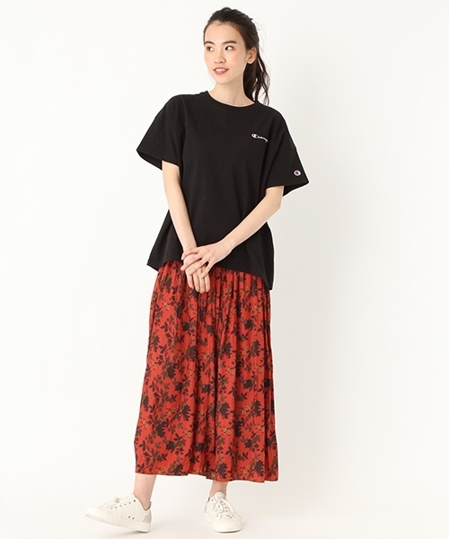 Champion（チャンピオン）の「Champion / 別注刺繍Tシャツ【niko and ...】（Tシャツ/カットソー・レディース・ホワイト/グレー/ピンク/ライトグリーン/スモーク・MEDIUM/LARGE）」の17枚目の写真