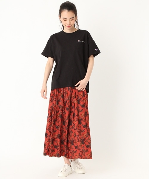 Champion（チャンピオン）の「Champion / 別注刺繍Tシャツ【niko and ...】（Tシャツ/カットソー・レディース・ホワイト/グレー/ピンク/ライトグリーン/スモーク・MEDIUM/LARGE）」の11枚目の写真