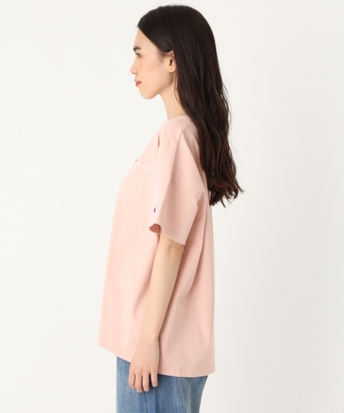 Champion（チャンピオン）の「Champion / 別注刺繍Tシャツ【niko and ...】（Tシャツ/カットソー・レディース・ホワイト/グレー/ピンク/ライトグリーン/スモーク・MEDIUM/LARGE）」の8枚目の写真