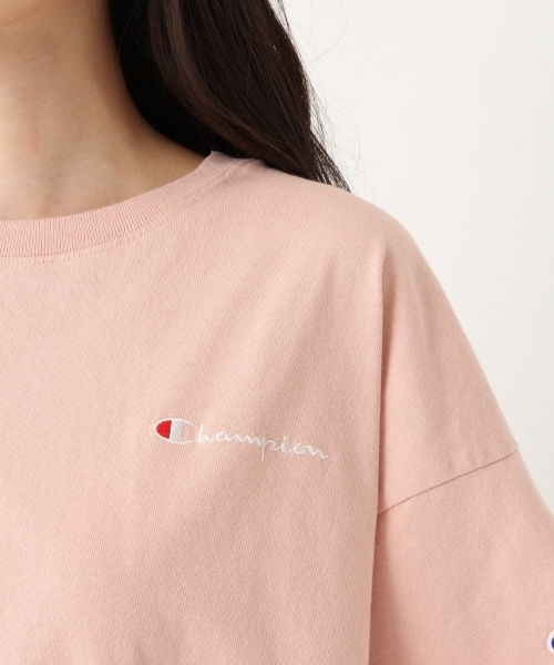 Champion（チャンピオン）の「Champion / 別注刺繍Tシャツ【niko and ...】（Tシャツ/カットソー・レディース・ホワイト/グレー/ピンク/ライトグリーン/スモーク・MEDIUM/LARGE）」の15枚目の写真