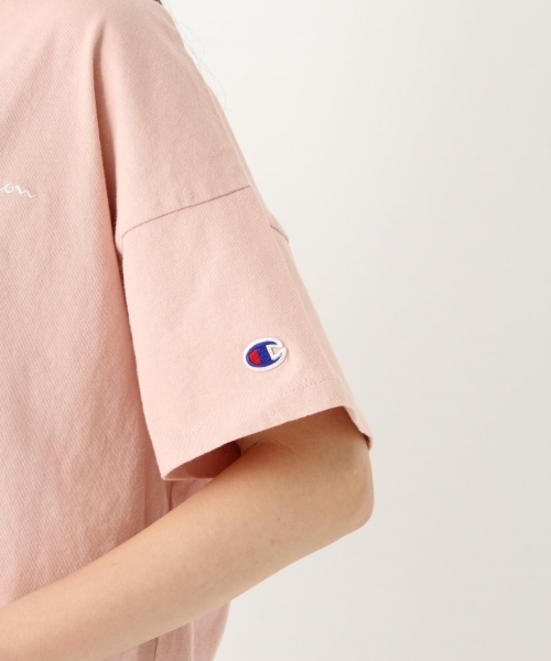 Champion（チャンピオン）の「Champion / 別注刺繍Tシャツ【niko and ...】（Tシャツ/カットソー・レディース・ホワイト/グレー/ピンク/ライトグリーン/スモーク・MEDIUM/LARGE）」の16枚目の写真