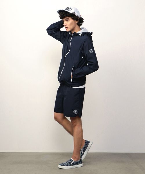 ARMANI EXCHANGE(アルマーニエクスチェンジ)の「【AXアルマーニ エクスチェンジ】ボタニカル柄ロゴキャップ(キャップ・メンズ・ホワイト/ネイビー・FREE)」の11枚目の写真