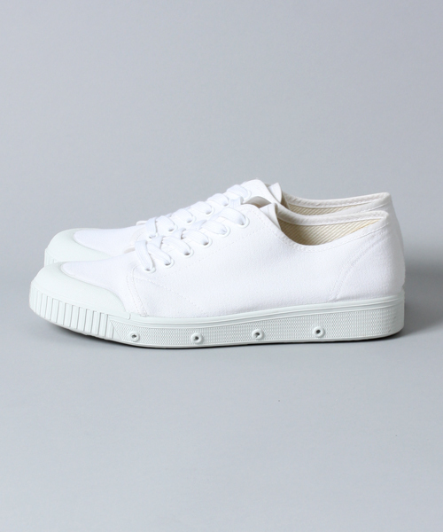 Spring Court（スプリングコート）の「spring court × International Gallery BEAMS / G2（スニーカー・メンズ・ホワイト/アッシュブラウン/ネイビー・39/40/41/42/43）」の4枚目の写真