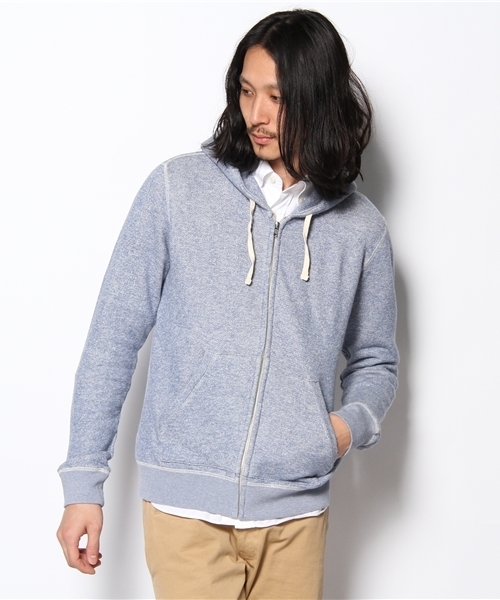 JOURNAL STANDARD relume(ジャーナルスタンダード レリューム)の「スウェットジップパーカー #(パーカー・メンズ・ブルー/レッド/グレー・MEDIUM/SMALL/LARGE)」の1枚目の写真