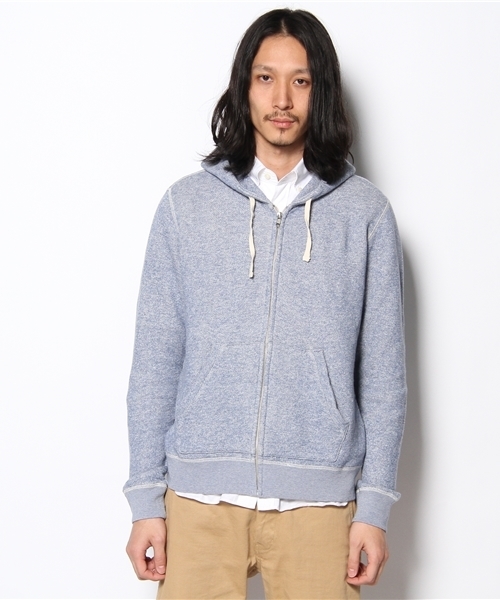 JOURNAL STANDARD relume(ジャーナルスタンダード レリューム)の「スウェットジップパーカー #(パーカー・メンズ・ブルー/レッド/グレー・MEDIUM/SMALL/LARGE)」の4枚目の写真