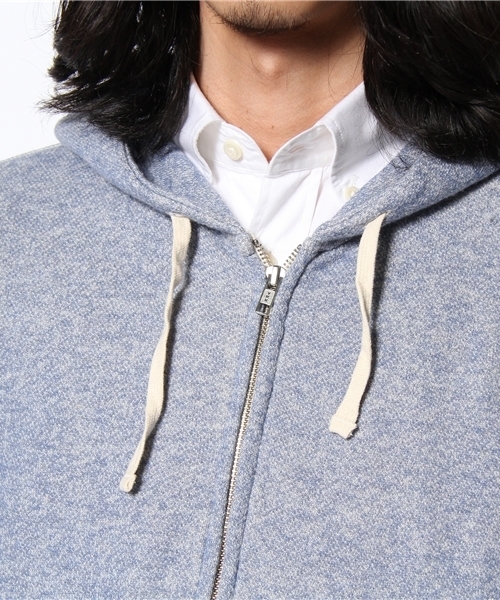 JOURNAL STANDARD relume(ジャーナルスタンダード レリューム)の「スウェットジップパーカー #(パーカー・メンズ・ブルー/レッド/グレー・MEDIUM/SMALL/LARGE)」の8枚目の写真