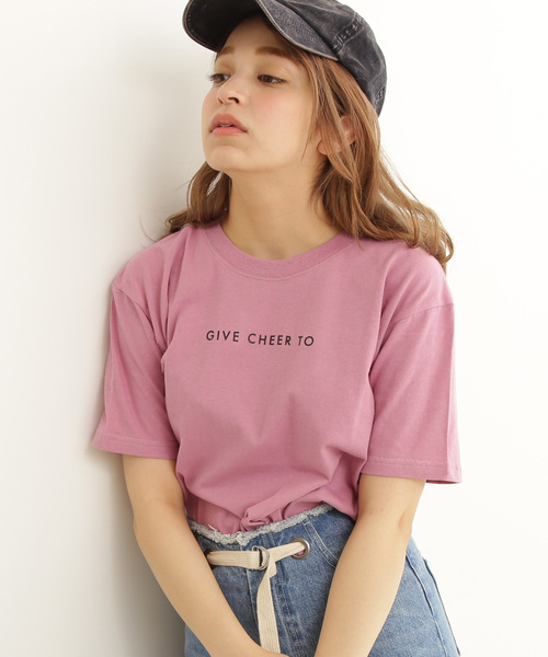 FREE'S MART（フリーズマート）の「ラバーロゴコンパクトＴシャツ（Tシャツ/カットソー・レディース・ブラック/ホワイト/パープル・FREE）」の3枚目の写真