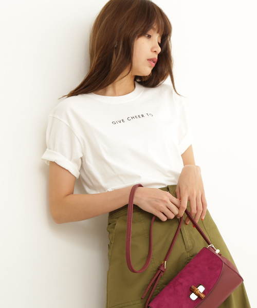 FREE'S MART（フリーズマート）の「ラバーロゴコンパクトＴシャツ（Tシャツ/カットソー・レディース・ブラック/ホワイト/パープル・FREE）」の18枚目の写真