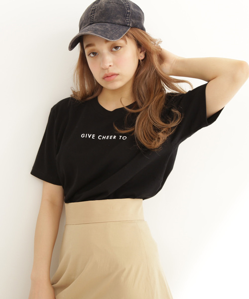 FREE'S MART（フリーズマート）の「ラバーロゴコンパクトＴシャツ（Tシャツ/カットソー・レディース・ブラック/ホワイト/パープル・FREE）」の20枚目の写真