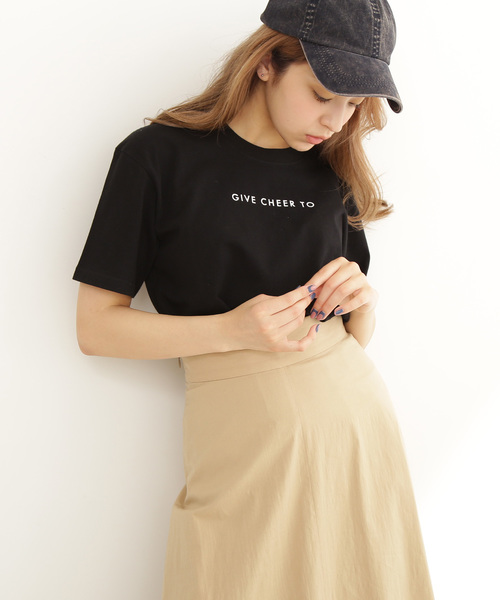 FREE'S MART（フリーズマート）の「ラバーロゴコンパクトＴシャツ（Tシャツ/カットソー・レディース・ブラック/ホワイト/パープル・FREE）」の21枚目の写真
