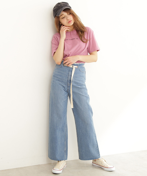 FREE'S MART（フリーズマート）の「ラバーロゴコンパクトＴシャツ（Tシャツ/カットソー・レディース・ブラック/ホワイト/パープル・FREE）」の19枚目の写真