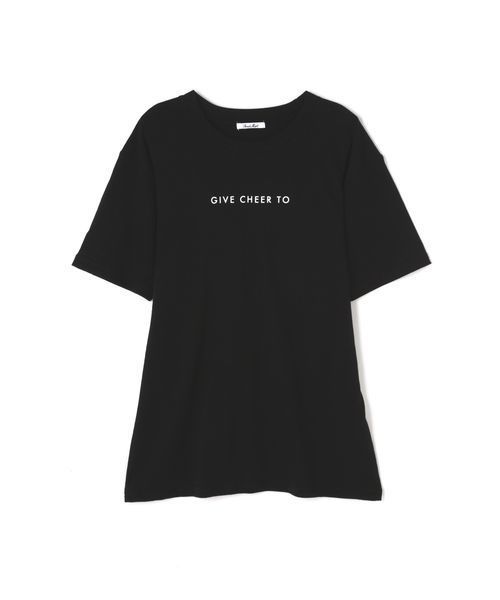 FREE'S MART（フリーズマート）の「ラバーロゴコンパクトＴシャツ（Tシャツ/カットソー・レディース・ブラック/ホワイト/パープル・FREE）」の4枚目の写真