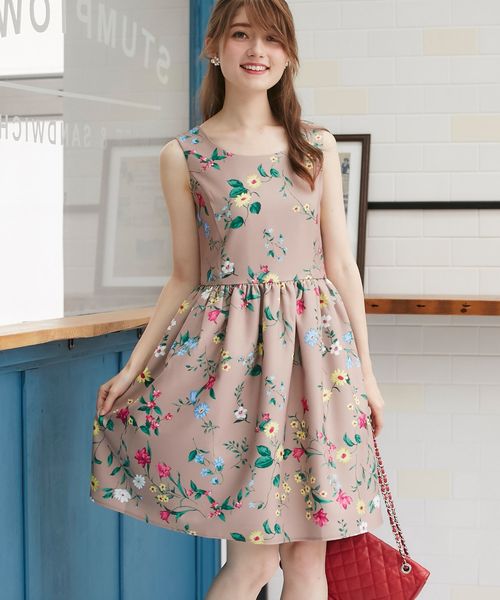 Tocco Closet トッコ クローゼット の フラワーワンピース ワンピース Wear