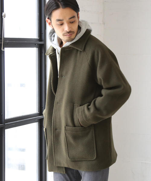 coen（コーエン）の「カバーリングウールカバーオール（カバーオール