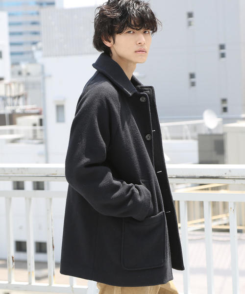 coen（コーエン）の「カバーリングウールカバーオール（カバーオール・メンズ・ネイビー/オリーブ・SMALL/MEDIUM/X-LARGE/LARGE）」の13枚目の写真