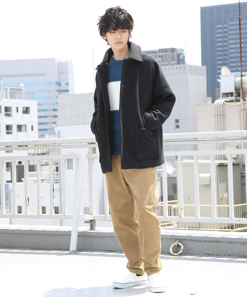 coen（コーエン）の「カバーリングウールカバーオール（カバーオール