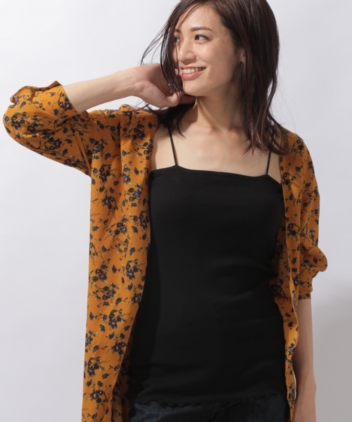 laboratory work(ラボラトリーワーク)の「カップツキベアインナー(Tシャツ/カットソー・レディース・ブラック/ホワイト/ブラウン系その他・MEDIUM)」の2枚目の写真