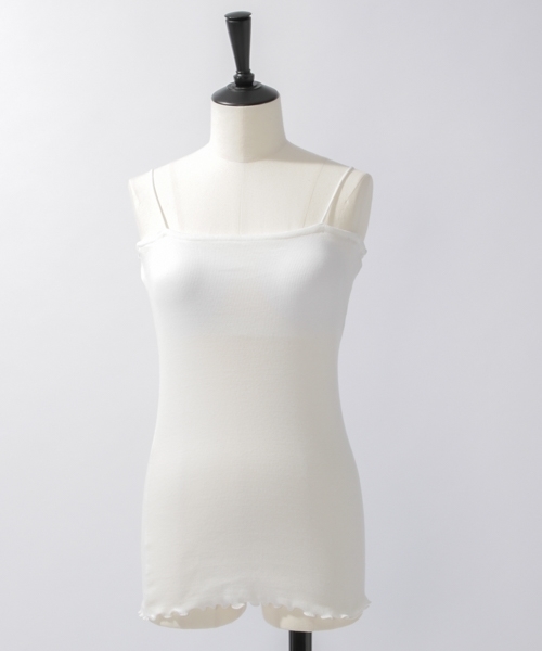 laboratory work(ラボラトリーワーク)の「カップツキベアインナー(Tシャツ/カットソー・レディース・ブラック/ホワイト/ブラウン系その他・MEDIUM)」の7枚目の写真