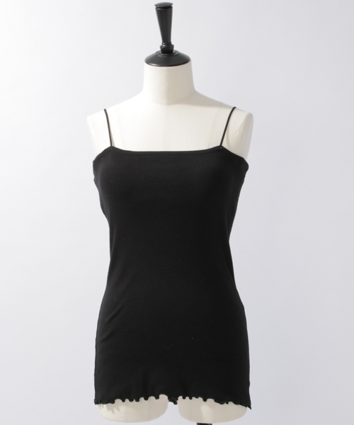 laboratory work(ラボラトリーワーク)の「カップツキベアインナー(Tシャツ/カットソー・レディース・ブラック/ホワイト/ブラウン系その他・MEDIUM)」の8枚目の写真