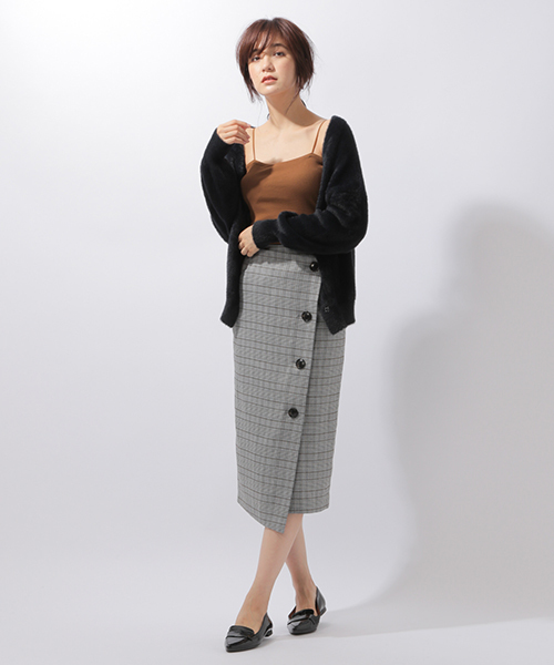 laboratory work(ラボラトリーワーク)の「カップツキベアインナー(Tシャツ/カットソー・レディース・ブラック/ホワイト/ブラウン系その他・MEDIUM)」の4枚目の写真