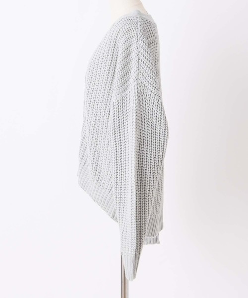 one after another NICE CLAUP（ワンアフターアナザーナイスクラップ）の「畦編みニットカーディガン（カーディガン/ボレロ・レディース・アイボリー/モカ/ミント/ピンク・FREE）」の17枚目の写真