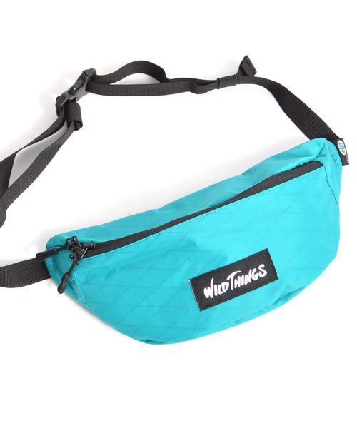 WILD THINGS（ワイルドシングス）の「WILDTHINGS / ワイルドシングス 2Wey Body bag（ボディバッグ/ウエストポーチ・メンズ・ホワイト/ブラック/ベージュ/カモフラージュ/パープル/マルチ/オレンジ/ターコイズブルー・FREE）」の4枚目の写真