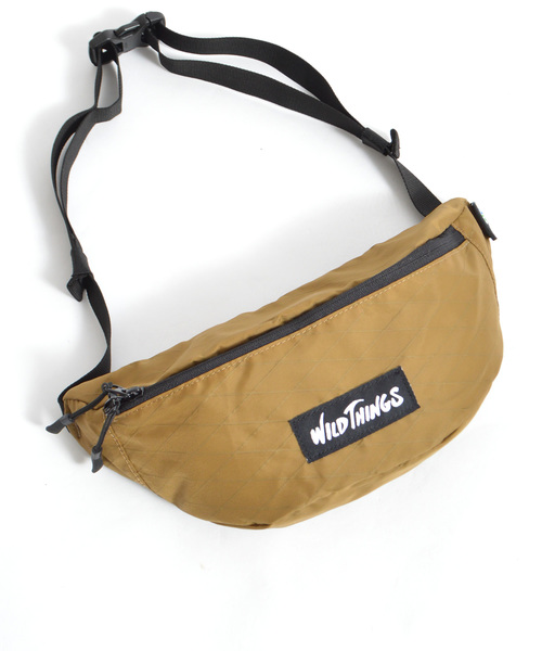 WILD THINGS（ワイルドシングス）の「WILDTHINGS / ワイルドシングス 2Wey Body bag（ボディバッグ/ウエストポーチ・メンズ・ホワイト/ブラック/ベージュ/カモフラージュ/パープル/マルチ/オレンジ/ターコイズブルー・FREE）」の22枚目の写真